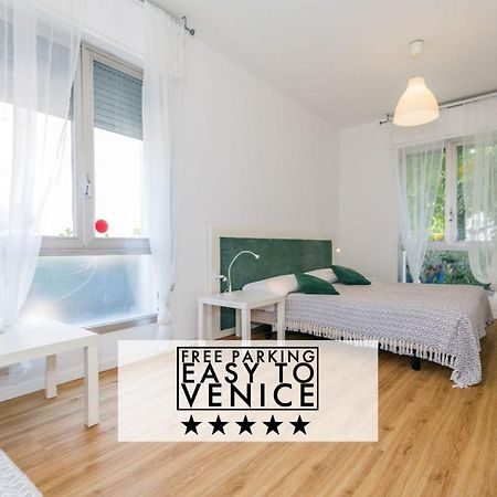 Hapton House Elite2 Comodo - Free Park - Accesso Easy A Venezia Mestre Extérieur photo